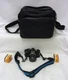 OLYMPUS OM-2S 35mm FILM CAMERA ZUIKO AUTO-S 50mm f/1.8 CANON 49MM SKY LENS BAG