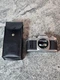 Vintage Canon AV-1 35mm SLR Film Camera Body Silver Black Japan W/ Case