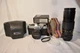 Yashica TL Electro 35mm Film Camera Set: DS 50mm 1:1.9 Vivitar 300mm 5.6 Extras