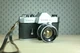 YASHICA TL-ELECTRO, SLR camera #40502615 + AUTO YASHINON 50/2 M42 mount,Working!