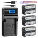 Kastar Battery LCD Charger for Sony NP-FM50 & Sony Cyber-shot DSC-F707 DSC-F717