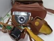 Agfa Optima 500 Sensor 35mm Film Camera Flash Leather Case Paperwork