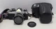 Vtg Nikon FE 35mm Film SLR 50mm f/1.8 Series E Lens Made in Japan Camera Case 