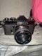 GAF L17 with Auto Chinon 55m Vintage Camera With Lens UNTESTED