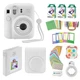 Fujifilm Instax Mini 12 Instant Camera with Case, 60 Fuji Films (Clay White)