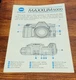 Minolta Maxxum 5000 camera user guide Instructional Manual 