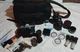Vintage Asahi Pentax K1000 Camera Bag and Assorted Lens Filters