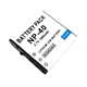 Battery for Casio NP-40 Exilim Zoom EX-Z30 EX-Z40 EX-Z50 EX-Z55 EX-Z57ds EX-Z100