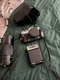Canon AE-1 35mm SLR Film Camera Silver/Black Manual Focus w/ Lenses Case Flash
