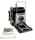 Graflex Crown Graphic 4x5 Film Camera W/ Optar 4.7 135mm Lens In Graphex Shutter