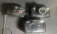 Lot of 3 Film Cameras Canon prima twin, vivitar 300z & ez1 For Parts