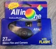 All In One Disposable 35mm Film & Camera W/ Flash Exp 08/2004 New Pocket Size