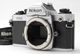 [NEAR MINT w/Strap] Nikon New FM2 FM2N Silver 35mm SLR Film Camera Body JAPAN