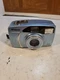 BLUE POLAROID 35mm FILM CAMERA ZOOM 35-70MM LENS  PZ2001 Film Tested