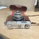 Voigtlander Vitoret D 35mm Film Camera Silver with Leather Case