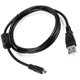 USB Data Sync Cable Cord Lead For Sony Cybershot DSC W650 B W650R W650BFD Camera