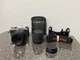 Vintage Asahi Pentax K1000 Camera Body with Quantaray Lenses
