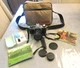 Canon AE-1 Program Film Camera, with Canon 35-70 1:3.5-4.5 Zoom Lens + Extras