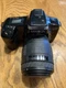 Minolta Maxxum 5000i 35MM SLR Film Camera w/ Sigma 70-210 Zoom Lens