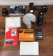 RICOH 520M CDS Camera Japan Maxwell 303H Flash Leather Film Cases *Untested* VTG