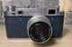 Rare Blue Soviet FED-2 Rangefinder Camera Industar-26M f2.8 Lens Case + Box