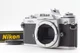 [Near MINT] Nikon FM3A Silver 35mm SLR Film Camera Body From JAPAN