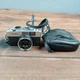 Yashica 35-ME Film Camera Silver Good Yashinon 38mm f2.8 Lens Vintage Japan