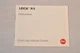 Leica R5 Instruction Manual, Original, Not a Copy! c1987