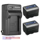 Kastar Battery AC Wall Charger for Sony NP-QM71D Sony DCR-PC115 DCR-PC6 DSC-S75