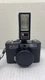 1970's Chinon-Made Gaf Memo 35 EE Camera 35mm W/ Memolite Flash & Lens Cover VTG