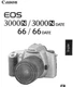 Canon EOS 3000N / DATE Digital Camera User Owner Instruction Manual