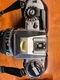 Nikon FG 35mm SLR Film Camera w/ L37 52mm lense, Nikon Flash & telephoto70-210mm