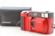 ▶️RARE! CUTE! [Top MINT w/Case]RED Chinon 35FII 35㎜ f3.8 Film Camera From JAPAN