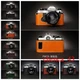 New Handmade Leather Half Case for Nikon FM3A FM10 Camera Retro Protective Cover