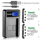 LCD 1 USB Charger & Battery for Olympus LI-42B 40B D-725 FE-360 5500 Stylus 7040