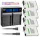 Kastar Battery LCD Rapid Charger for Nikon EN-EL12 & Nikon Coolpix S630 Camera