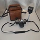 Pentax K1000 Camera Kit, SMC Pentax-A 50mm Lens, Focal Flash, Carrying Case Film