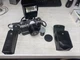 CANON AE-1 35mm Film Camera w/50mm Canon Lens, Flash, Power Winder A & Film