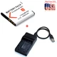 Battery / Charger For NP-BN1 Sony Cyber Shot DSC-W630 DSC-W650 DSC-W670 DSC-W690