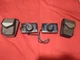 soviet vintage camera USSR Smena-35 LOMO T-43 4/40 (2 pcs)