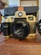 Vintage Olympia Advanced EL1124  Film Camera, with flash and case