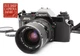 [Exc+4] Canon AV-1 Black SLR Film Camera FD 35-70mm Lens MF Zoom ~ From Japan