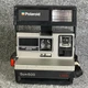 Polaroid Sun 600 LMS Instant Film Camera Built-in Flash Manual Strap