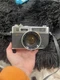 Yashica Electro 35 GS 35mm Rangefinder Film Camera Yashinon 45mm f/1.7 UNTESTED