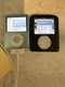 Apple iPod Nano Lot Of 2- 3rd Gen 8gb Blue & Black A1236Tested Working W/ Music