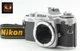 [ MINT +++] Nikon FM3A Silver 35mm SLR Film Camera Body W/strap From JAPAN