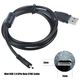 3.3ft USB Data Sync Cable for Sony Camera Cybershot DSC-W610 S W610B W610P/R