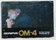 Olympus OM-4 For Your Creative Photography Instruction Manual Exc, covers wear
