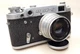 Film Camera 35mm with Lens FED 2 lndustar-26 m Red P M39 USSR 