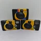 Found Mix Lot Of 3 Disposable 35mm One Use Flash Cameras. 21 Exposures Remain